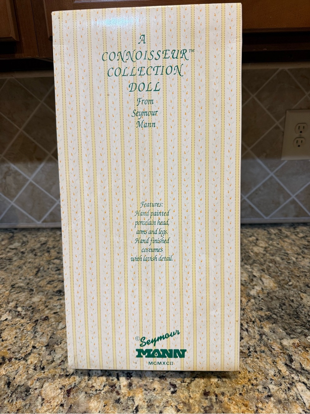 Seymour Mann Connoisseur Collection Porcelain Doll Hand Painted New in Box